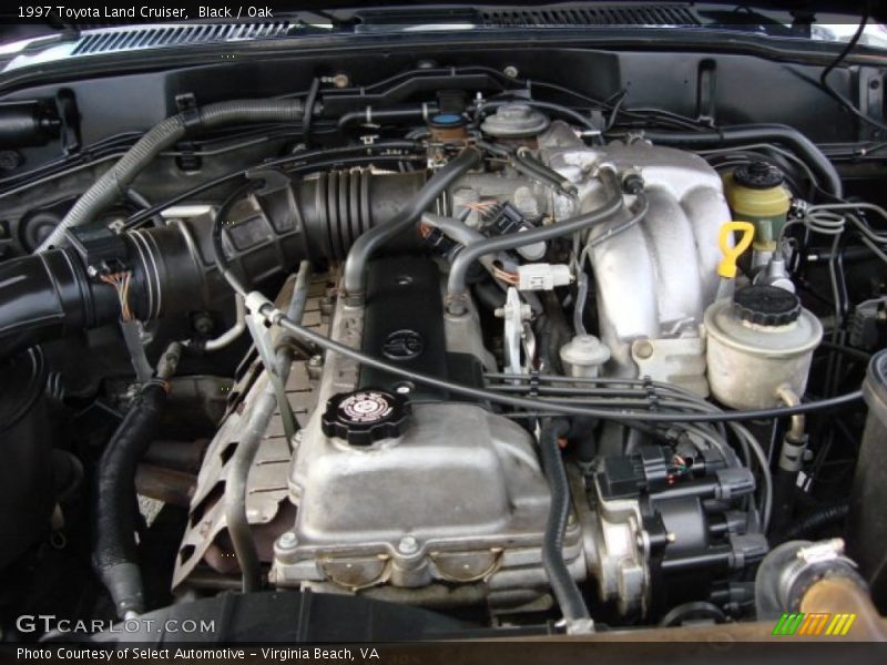 Black / Oak 1997 Toyota Land Cruiser