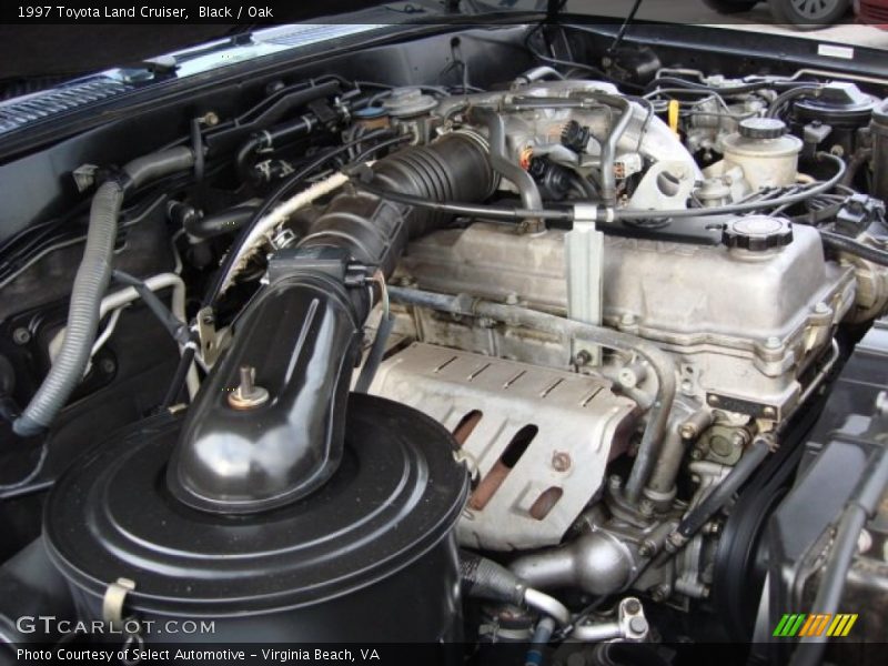 Black / Oak 1997 Toyota Land Cruiser