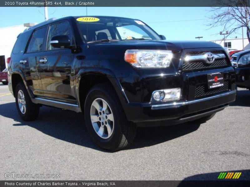 Black / Graphite 2010 Toyota 4Runner SR5 4x4