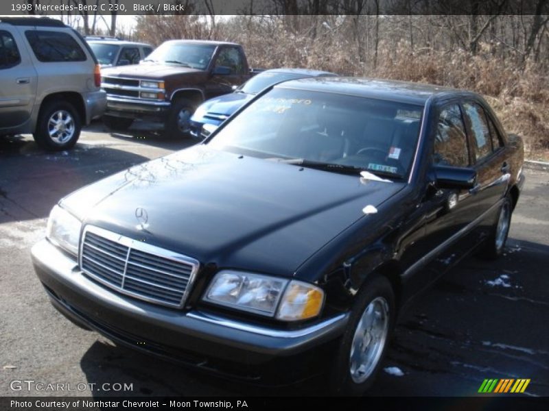 Black / Black 1998 Mercedes-Benz C 230
