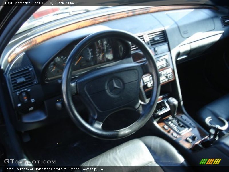 Black / Black 1998 Mercedes-Benz C 230