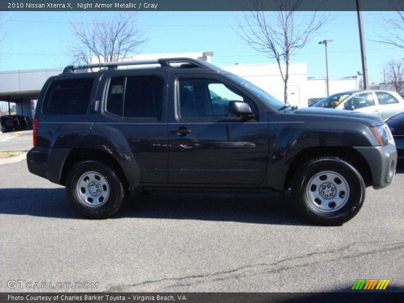 Night Armor Metallic / Gray 2010 Nissan Xterra X