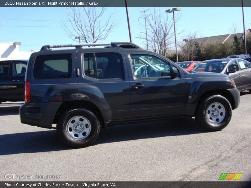 Night Armor Metallic / Gray 2010 Nissan Xterra X