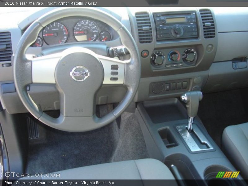Night Armor Metallic / Gray 2010 Nissan Xterra X