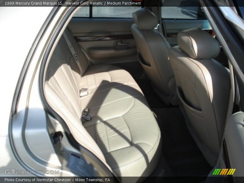 Harvest Gold Metallic / Medium Parchment 1999 Mercury Grand Marquis LS