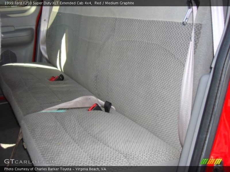 Red / Medium Graphite 1999 Ford F250 Super Duty XLT Extended Cab 4x4
