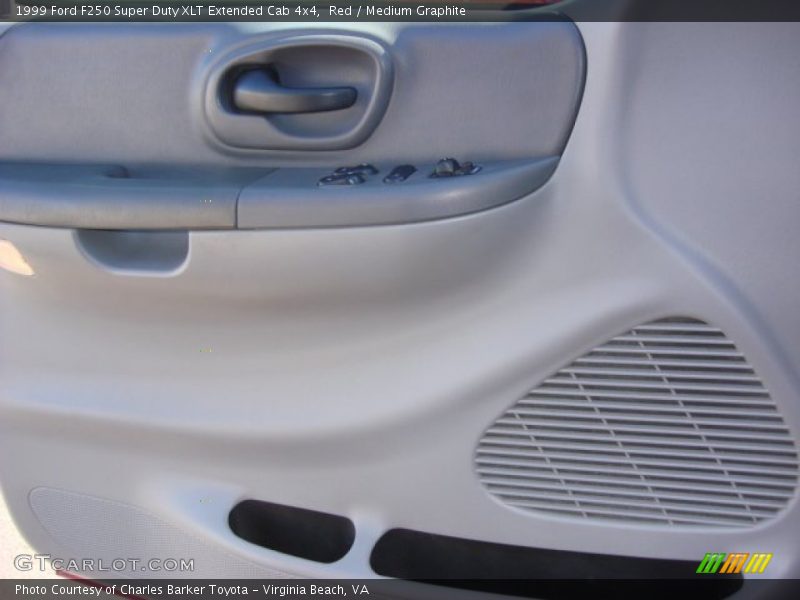 Red / Medium Graphite 1999 Ford F250 Super Duty XLT Extended Cab 4x4