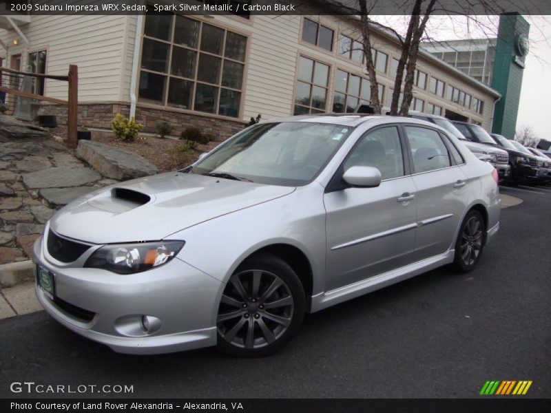 Spark Silver Metallic / Carbon Black 2009 Subaru Impreza WRX Sedan