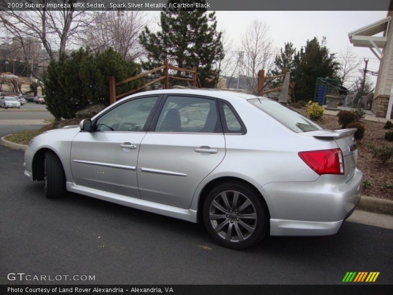 Spark Silver Metallic / Carbon Black 2009 Subaru Impreza WRX Sedan