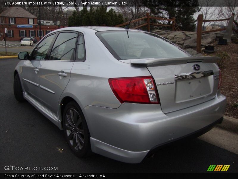 Spark Silver Metallic / Carbon Black 2009 Subaru Impreza WRX Sedan