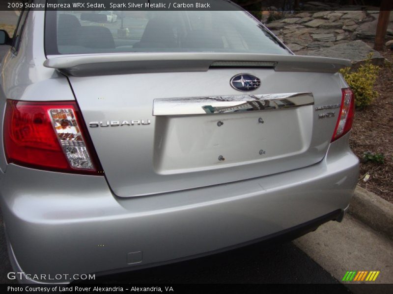 Spark Silver Metallic / Carbon Black 2009 Subaru Impreza WRX Sedan