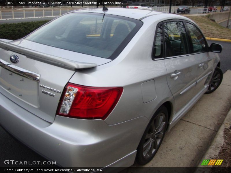 Spark Silver Metallic / Carbon Black 2009 Subaru Impreza WRX Sedan