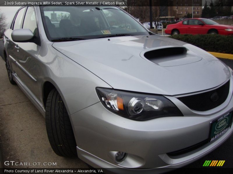 Spark Silver Metallic / Carbon Black 2009 Subaru Impreza WRX Sedan