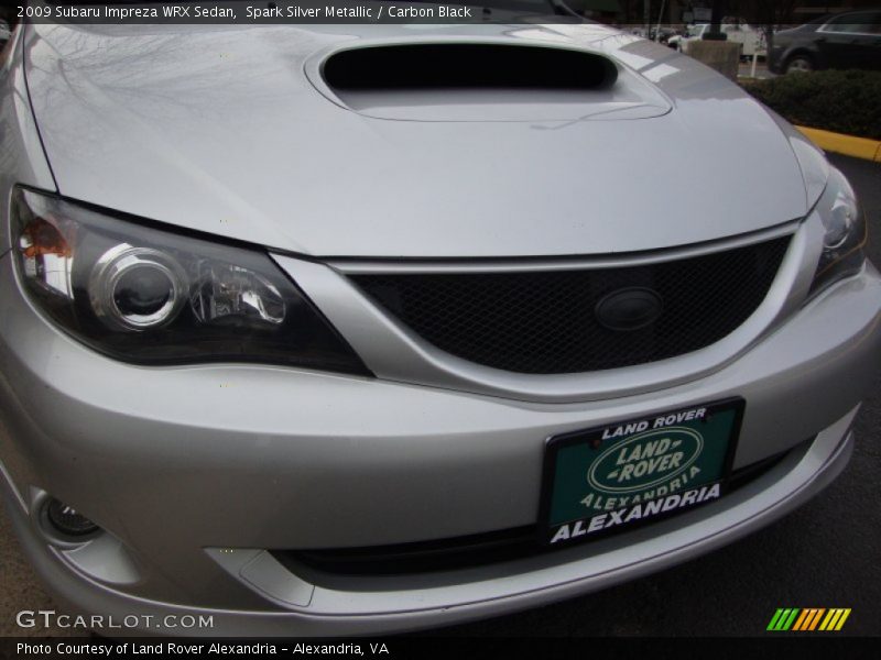 Spark Silver Metallic / Carbon Black 2009 Subaru Impreza WRX Sedan