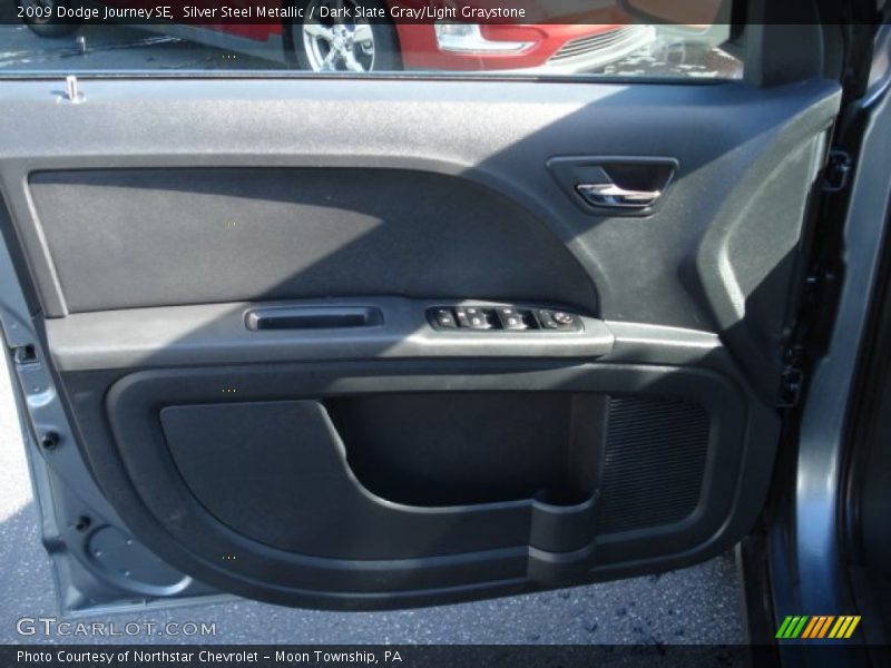 Silver Steel Metallic / Dark Slate Gray/Light Graystone 2009 Dodge Journey SE
