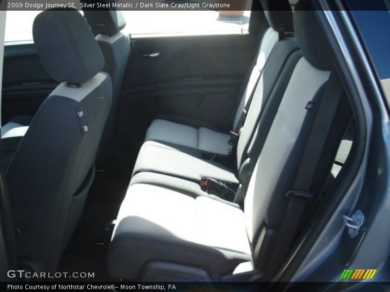 Silver Steel Metallic / Dark Slate Gray/Light Graystone 2009 Dodge Journey SE