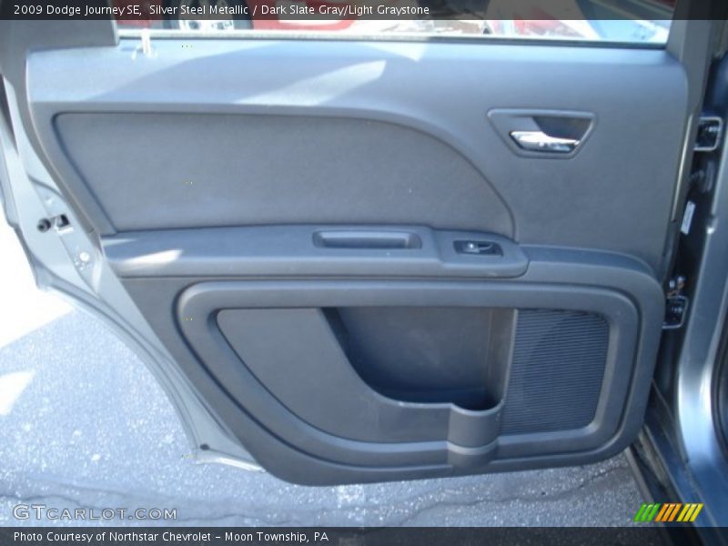 Silver Steel Metallic / Dark Slate Gray/Light Graystone 2009 Dodge Journey SE