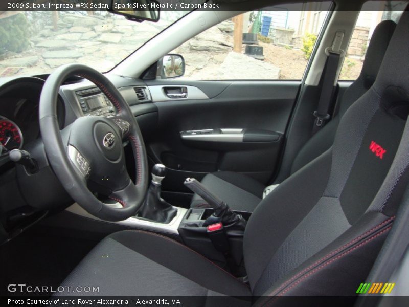 Spark Silver Metallic / Carbon Black 2009 Subaru Impreza WRX Sedan