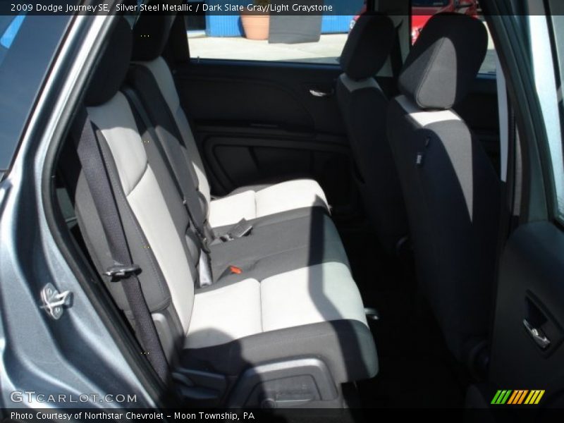 Silver Steel Metallic / Dark Slate Gray/Light Graystone 2009 Dodge Journey SE