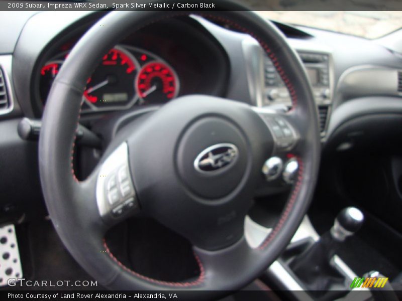 Spark Silver Metallic / Carbon Black 2009 Subaru Impreza WRX Sedan