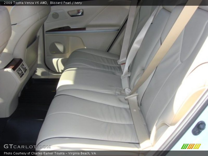 Blizzard Pearl / Ivory 2009 Toyota Venza V6 AWD