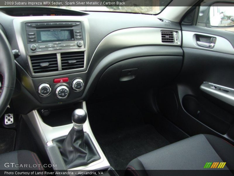 Spark Silver Metallic / Carbon Black 2009 Subaru Impreza WRX Sedan
