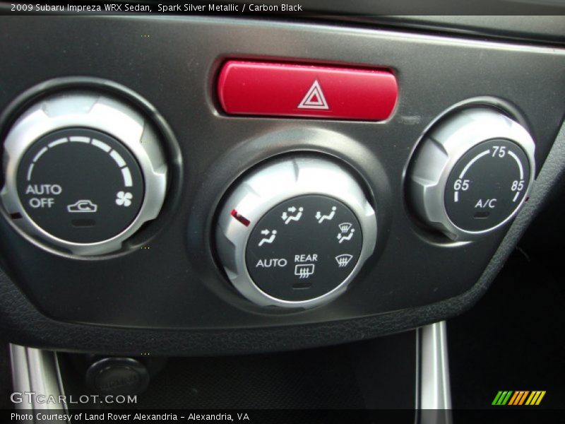 Spark Silver Metallic / Carbon Black 2009 Subaru Impreza WRX Sedan