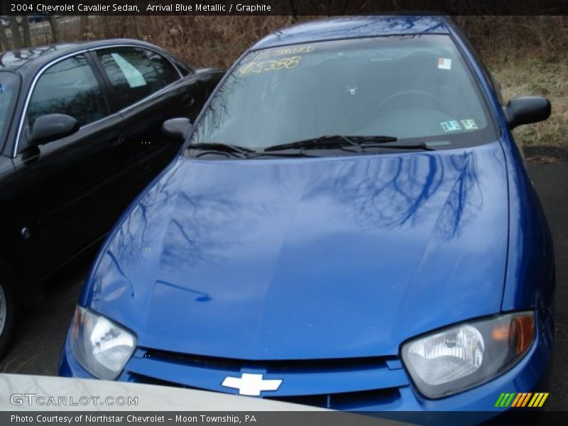 Arrival Blue Metallic / Graphite 2004 Chevrolet Cavalier Sedan