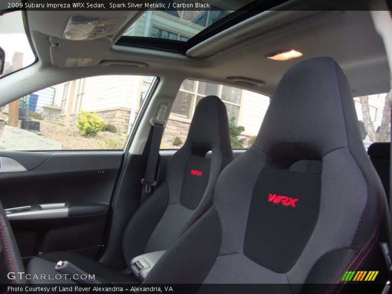 Spark Silver Metallic / Carbon Black 2009 Subaru Impreza WRX Sedan