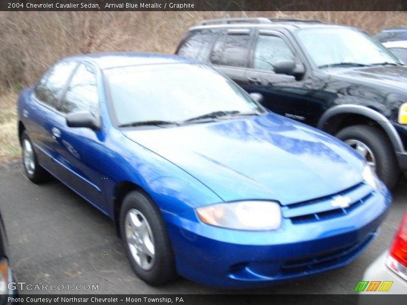 Arrival Blue Metallic / Graphite 2004 Chevrolet Cavalier Sedan