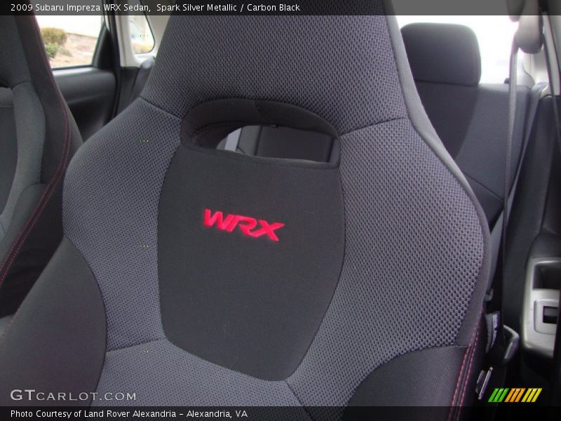 Spark Silver Metallic / Carbon Black 2009 Subaru Impreza WRX Sedan