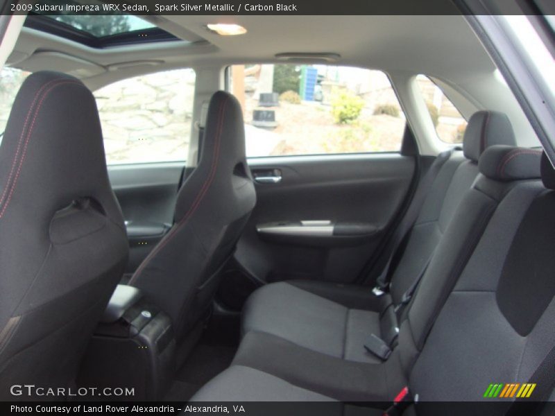 Spark Silver Metallic / Carbon Black 2009 Subaru Impreza WRX Sedan