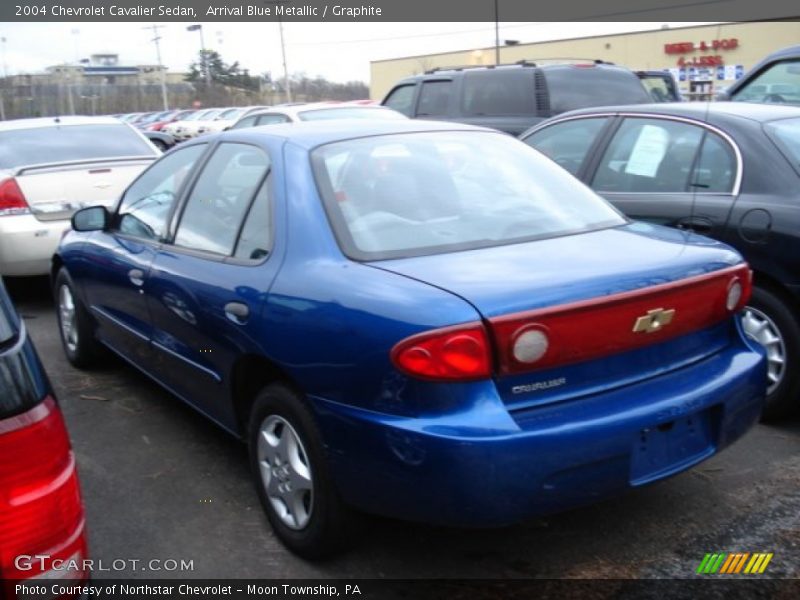 Arrival Blue Metallic / Graphite 2004 Chevrolet Cavalier Sedan