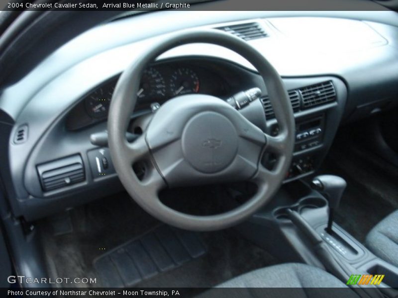 Arrival Blue Metallic / Graphite 2004 Chevrolet Cavalier Sedan