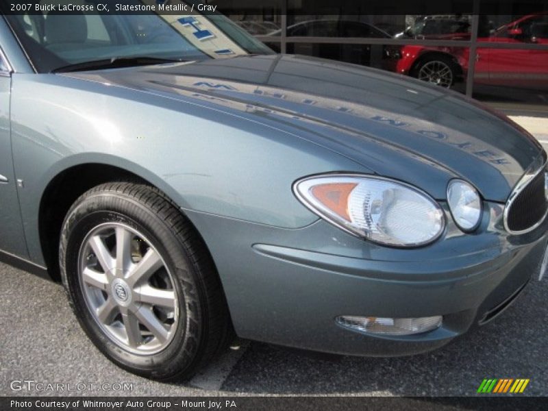 Slatestone Metallic / Gray 2007 Buick LaCrosse CX