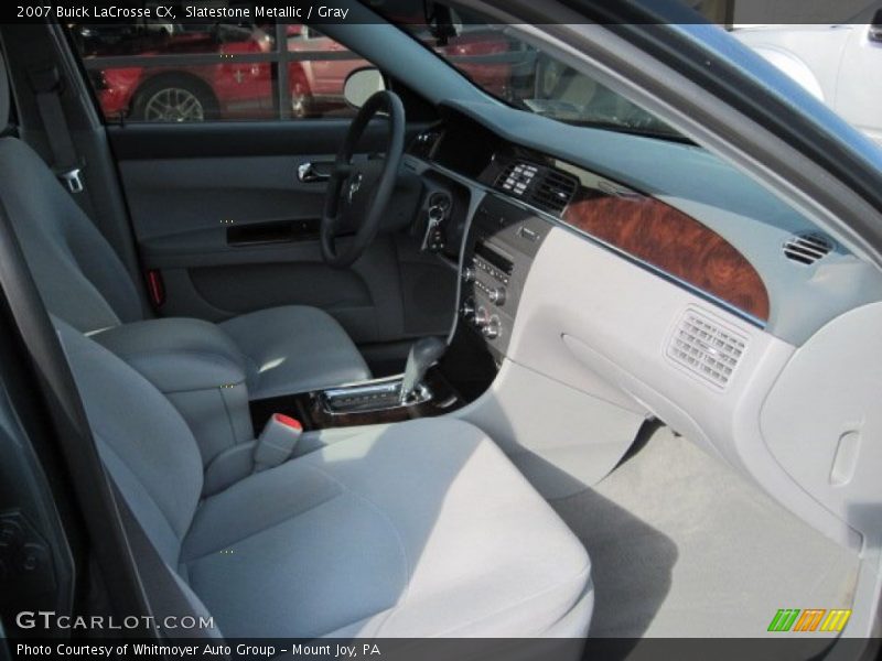 Slatestone Metallic / Gray 2007 Buick LaCrosse CX