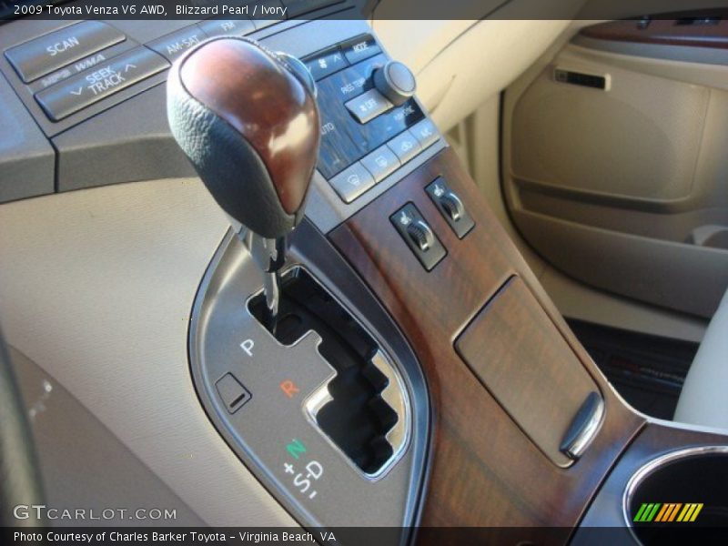 Blizzard Pearl / Ivory 2009 Toyota Venza V6 AWD