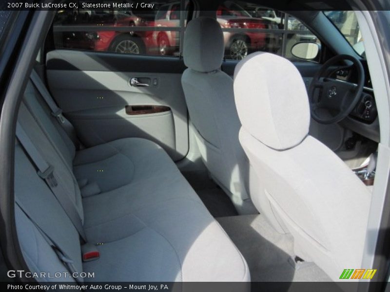 Slatestone Metallic / Gray 2007 Buick LaCrosse CX