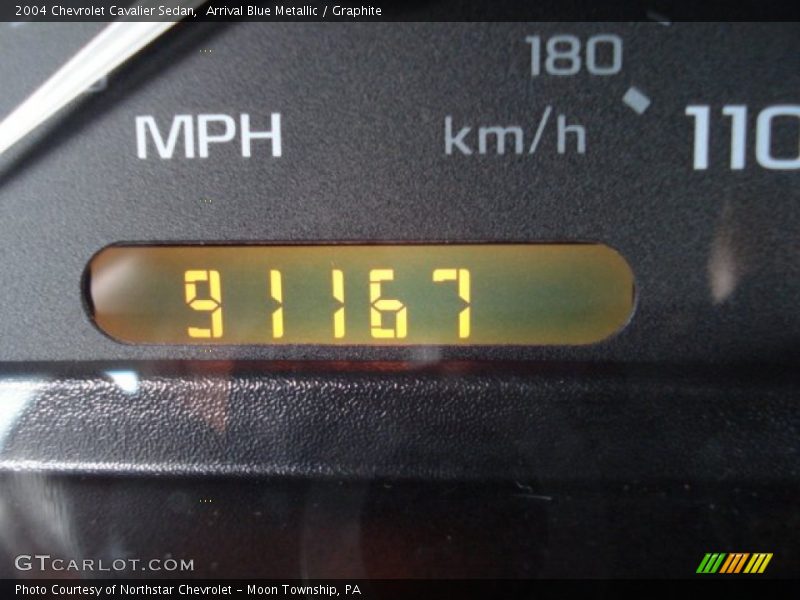 Arrival Blue Metallic / Graphite 2004 Chevrolet Cavalier Sedan