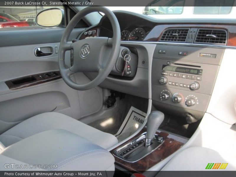 Slatestone Metallic / Gray 2007 Buick LaCrosse CX