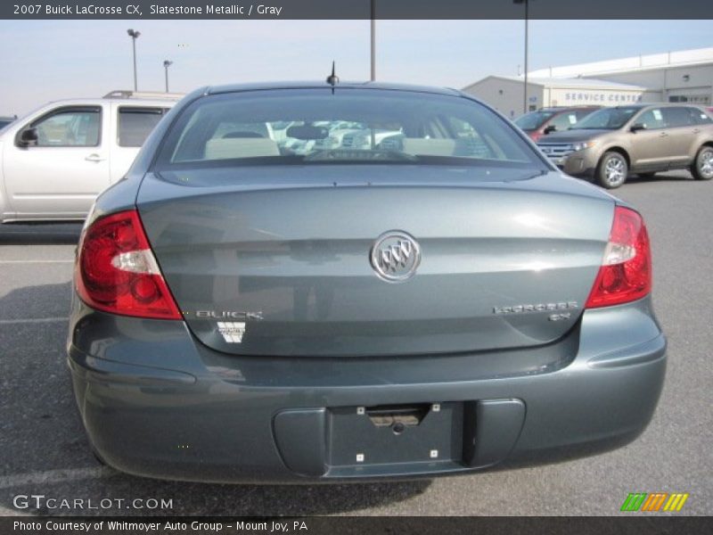 Slatestone Metallic / Gray 2007 Buick LaCrosse CX