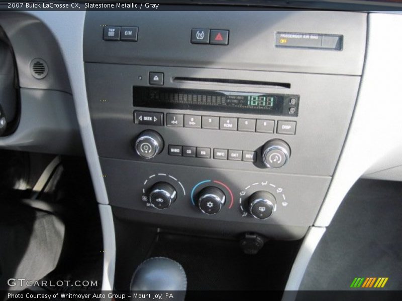 Slatestone Metallic / Gray 2007 Buick LaCrosse CX