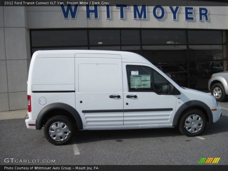 Frozen White / Dark Grey 2012 Ford Transit Connect XLT Van