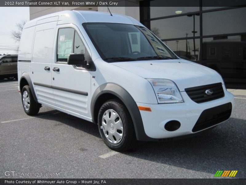 Front 3/4 View of 2012 Transit Connect XLT Van