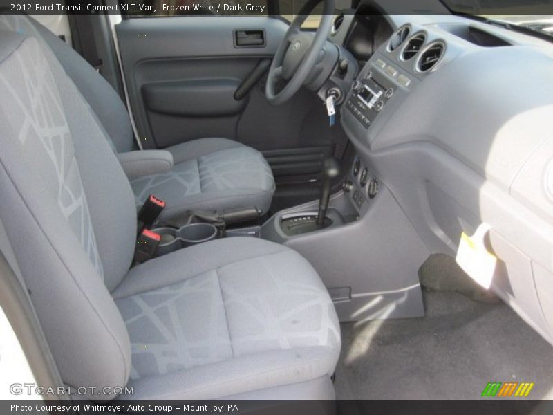 Frozen White / Dark Grey 2012 Ford Transit Connect XLT Van