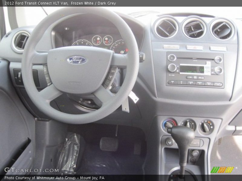 Frozen White / Dark Grey 2012 Ford Transit Connect XLT Van