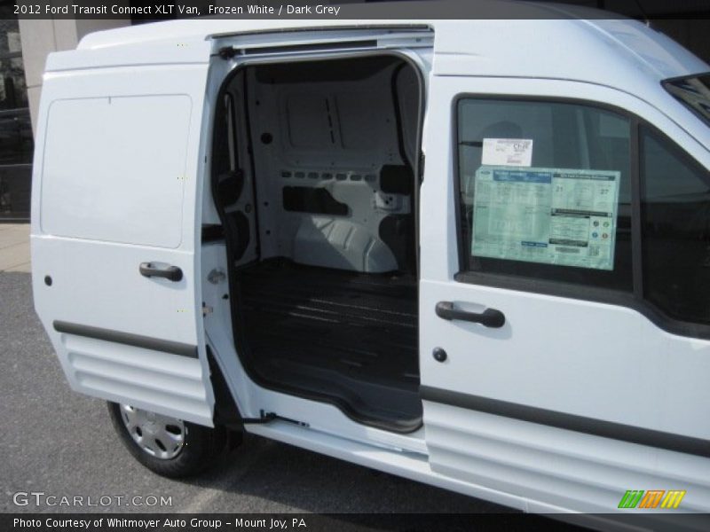 Frozen White / Dark Grey 2012 Ford Transit Connect XLT Van