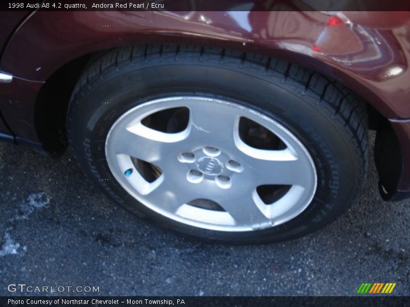 Andora Red Pearl / Ecru 1998 Audi A8 4.2 quattro