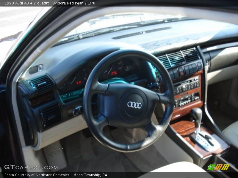 Andora Red Pearl / Ecru 1998 Audi A8 4.2 quattro