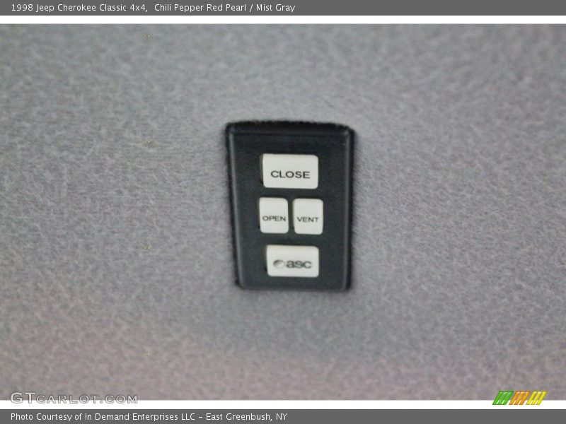 Chili Pepper Red Pearl / Mist Gray 1998 Jeep Cherokee Classic 4x4